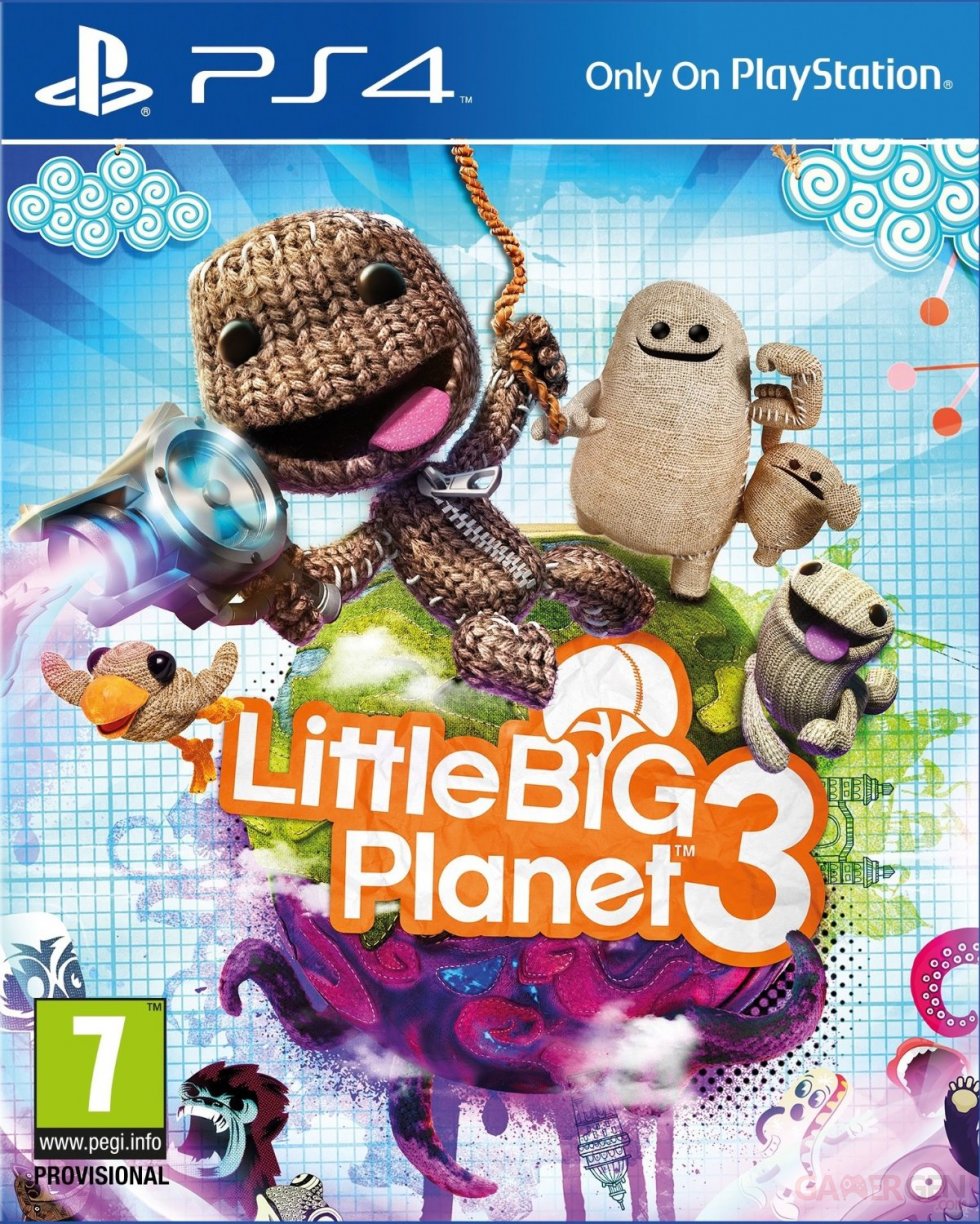 LittleBigPlanet 3 jaquette ps4