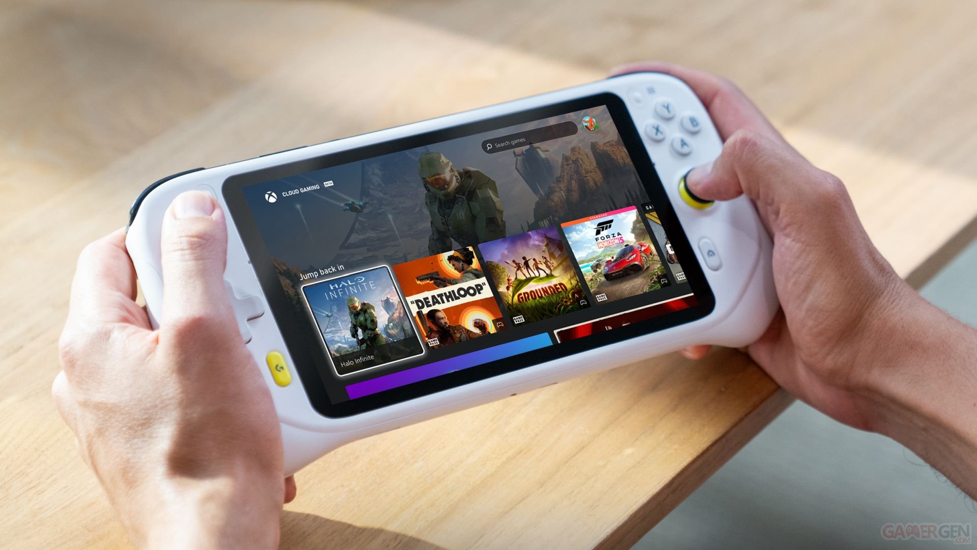 Logitech G CLOUD Microsoft D voile Une Console Portable Pour Le Cloud 