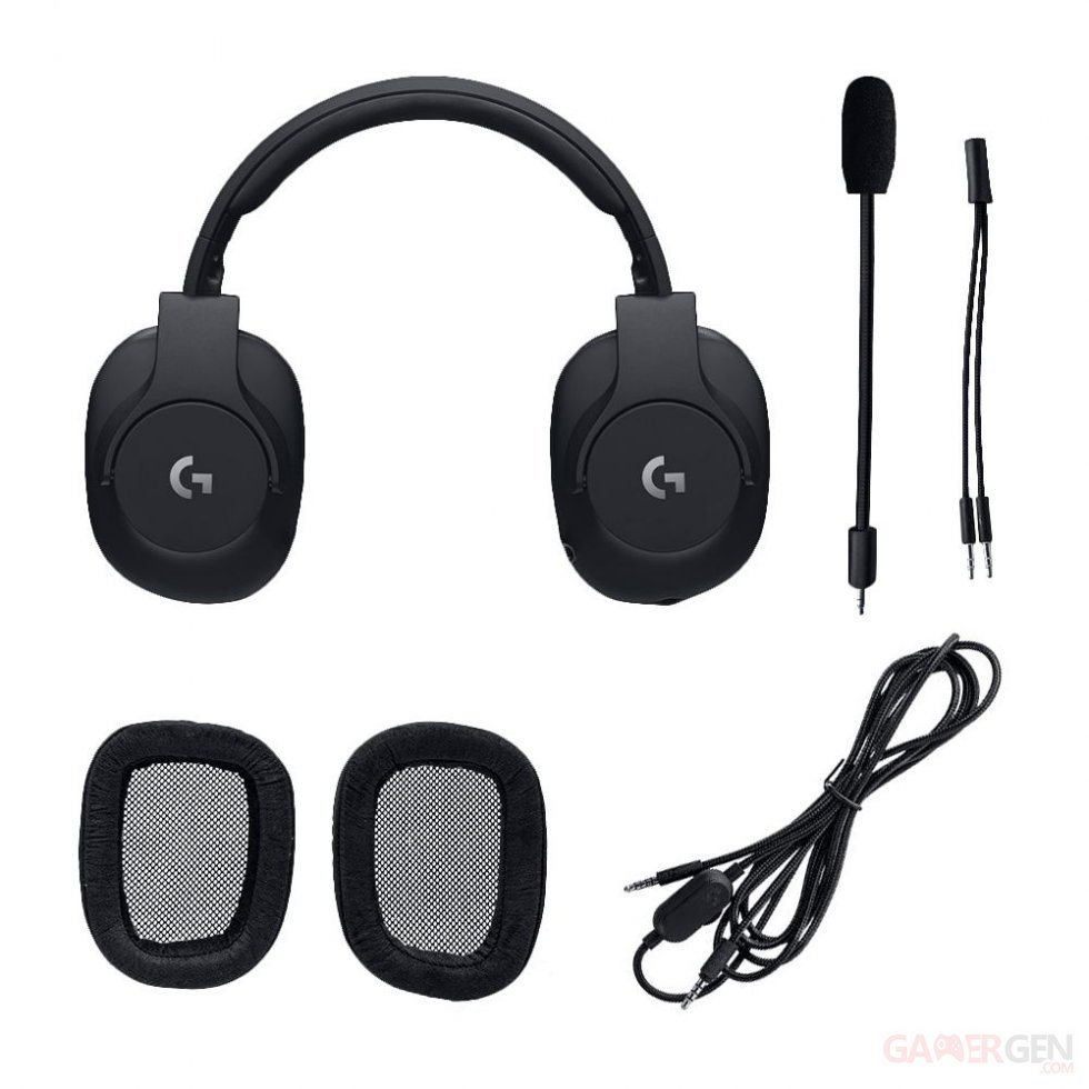 logitech g pro gaming headset black