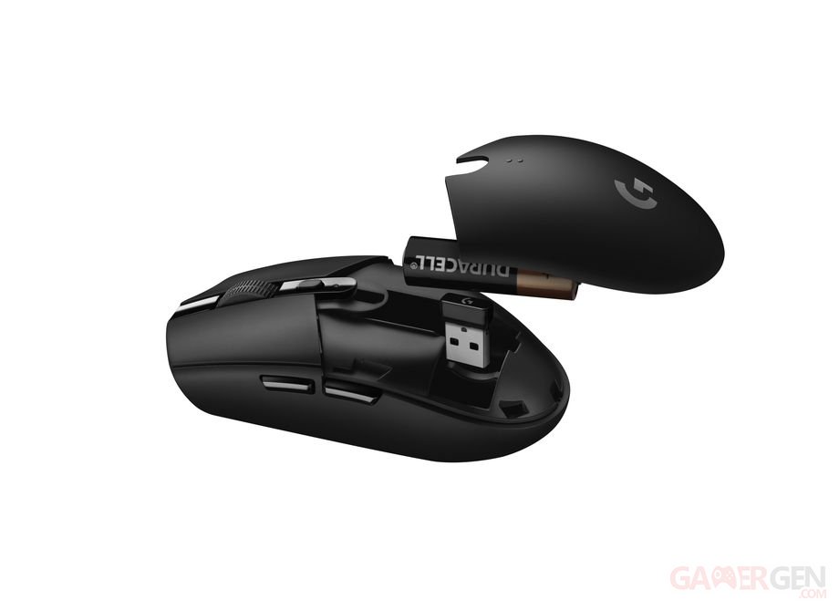 Logitech G305 : une souris sans fil à pile avec une grosse