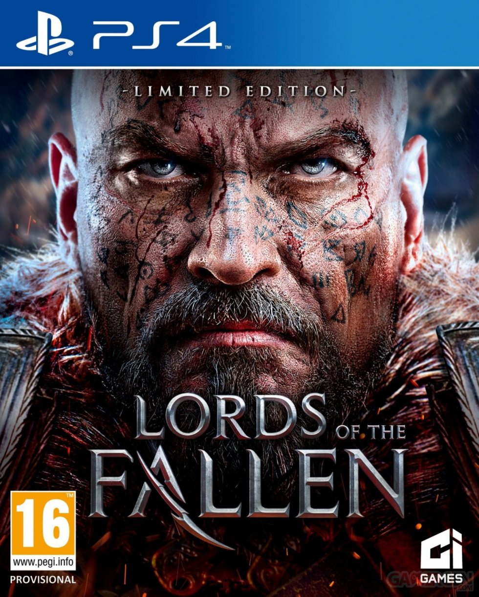 Lords of the fallen jaquette PEGI PS4