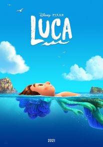 Luca Disney Pixar poster