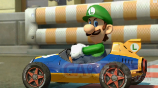 Luigi regard de tueur dans Mario Kart 8