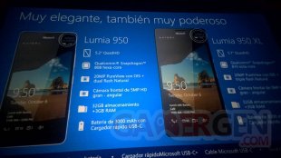 Lumia 950 950Xl Fuite Caractéristiques