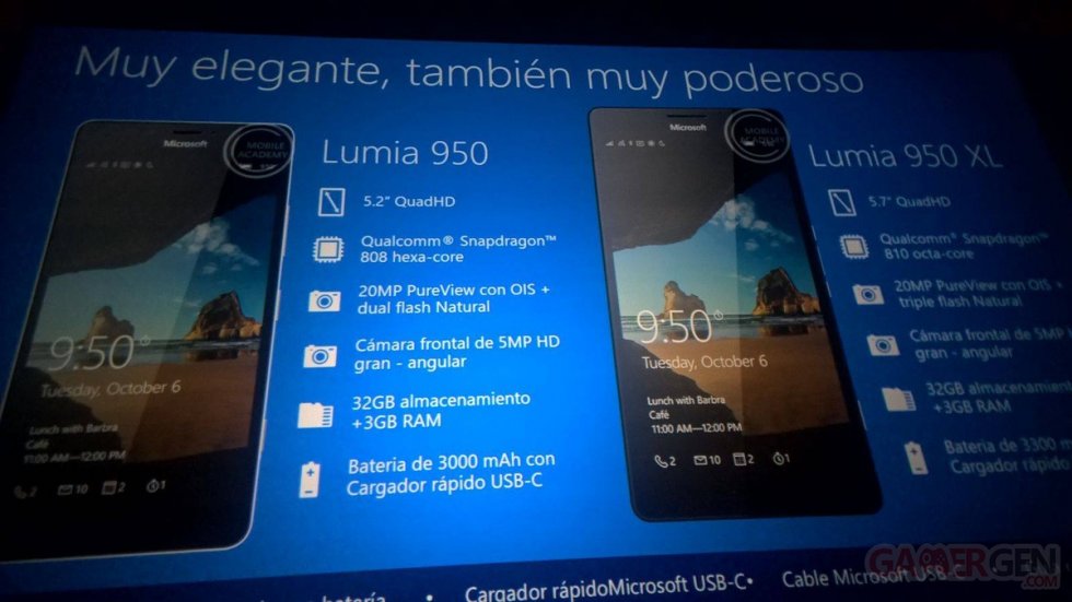Lumia_950_950Xl_Fuite_Caractéristiques