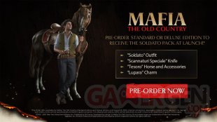 Mafia The Old Country bonus précommande 08 05 2025