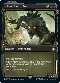 Magic the Gathering Fallout 0336 Alpha Deathclaw PipBoy