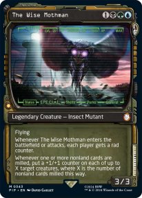 Magic the Gathering Fallout 0343 The Wise Mothman PipBoy