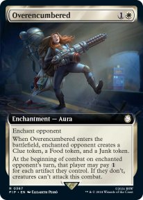 Magic the Gathering Fallout 0367 Overencumbered Extended