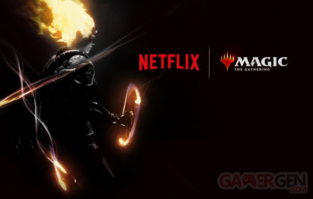 Magic the Gathering Netflix Tease Splash