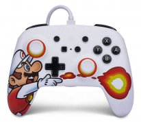 Manette filaire amelioree pour Nintendo Switch PowerA Fireball Mario