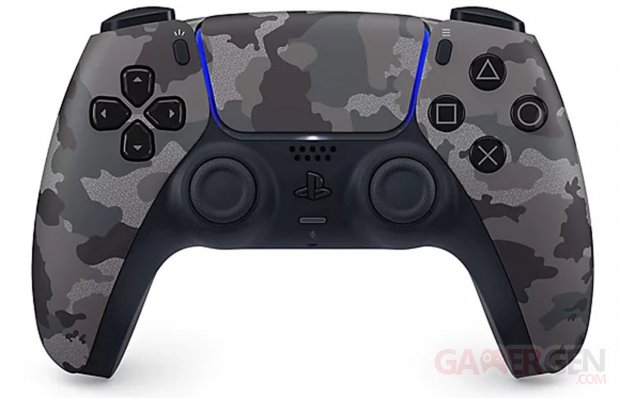 Manette sans fil DualSense PS5 – Grey Camouflage