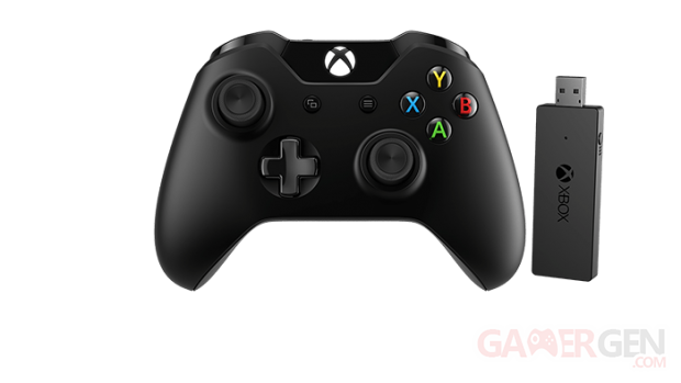 Manette Xbox One + adaptateur