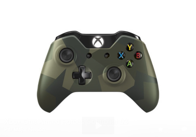 Manette Xbox One edition limitée militaire