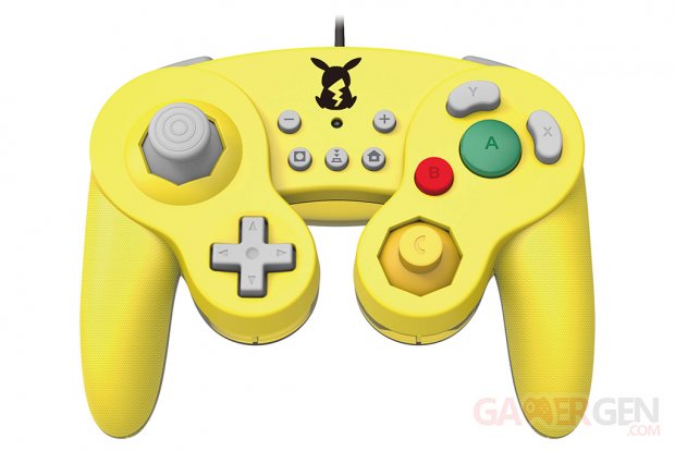 Manettes GameCube Switch HORI Pikachu Zelda Mario images (12)