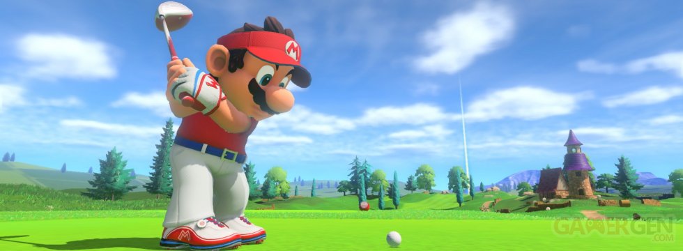 Mario Golf Super Rush Test (Bannière)