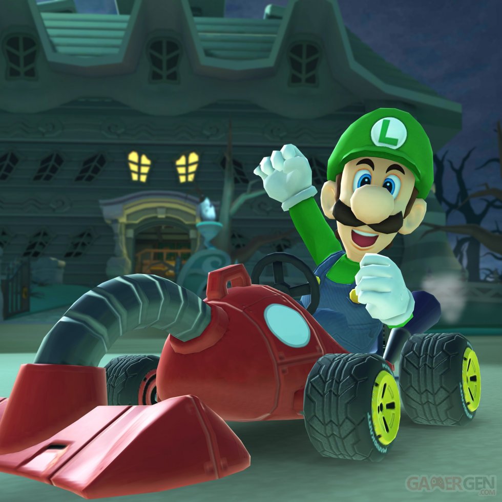 Mario Kart Tour images Halloween Luigi (5)