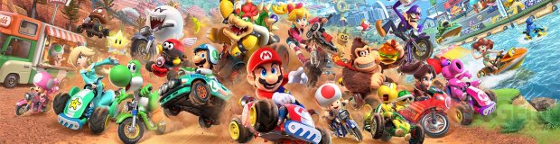 Mario Kart World Bannière Test
