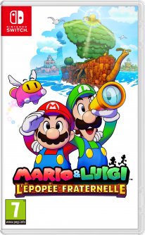 Mario & Luigi épopée fraternelle jaquette 18 06 2024