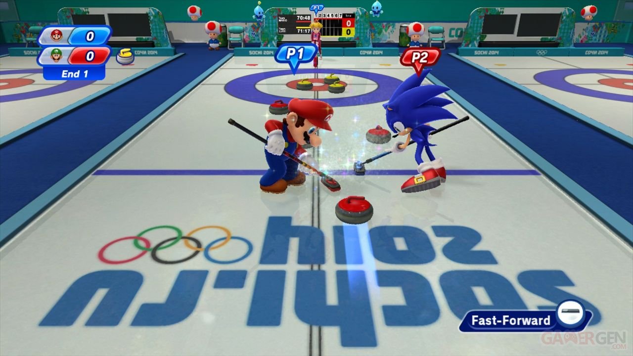 Mario & Sonic aux Jeux Olympiques d'Hiver de Sotchi 2014 De nouvelles images ingame Mario & Sonic aux Jeux Olympiques d'Hiver de Sotchi 2014 De nouvelles images ingame
