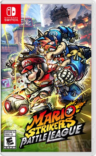 Mario Strikers Battle League Football images jaquette cover