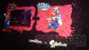 Mario Sunshine in Splatoon