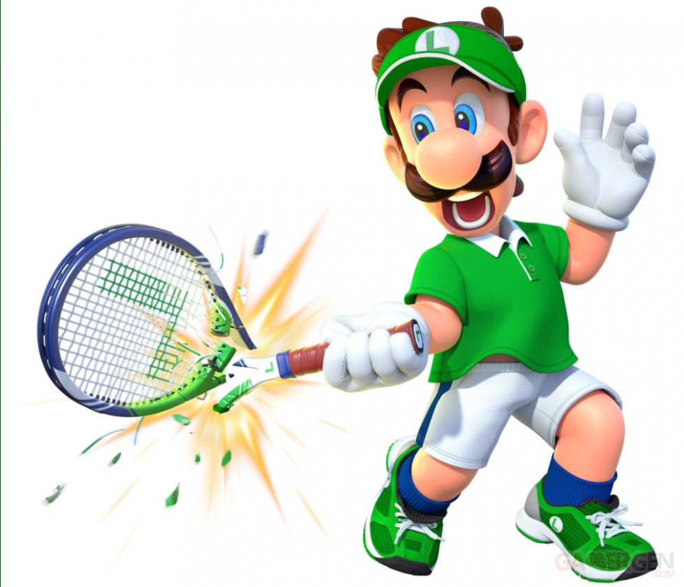 Mario Tennis Ace Luigi