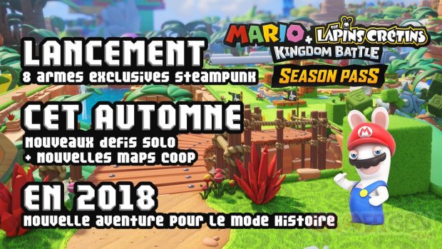 Mario The Lapins Crétins Kingdom Battle Season Pass