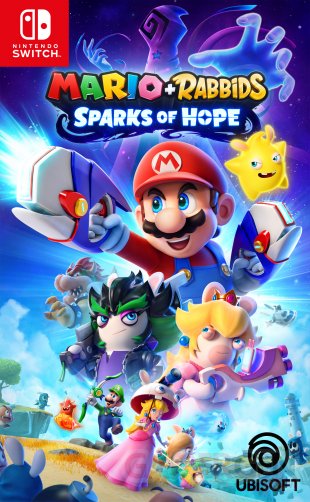 Mario + The Lapins Crétins Sparks of Hope images jaquette