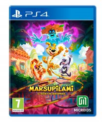 Marsupilami Le Secret du Sarcophage jaquette PS4 01 25 05 2021