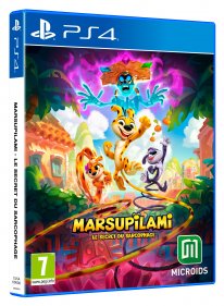 Marsupilami Le Secret du Sarcophage jaquette PS4 02 25 05 2021