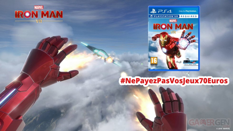 marvel iron man vr bon plan nepayezpasvosjeux70euros