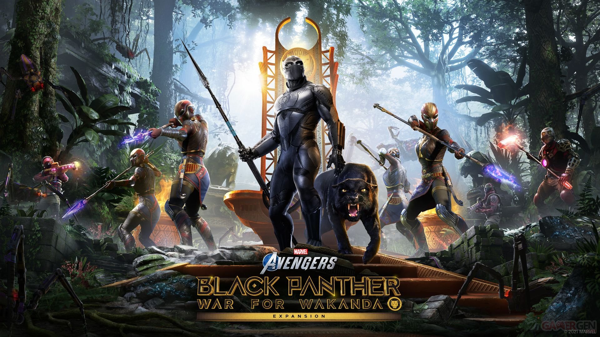 Marvel's Avengers : l'extension La guerre pour le Wakanda datée