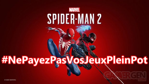 Marvel's Spider Man 2 bon plan nepayezpasvosjeuxpleinpot 15 10 2023