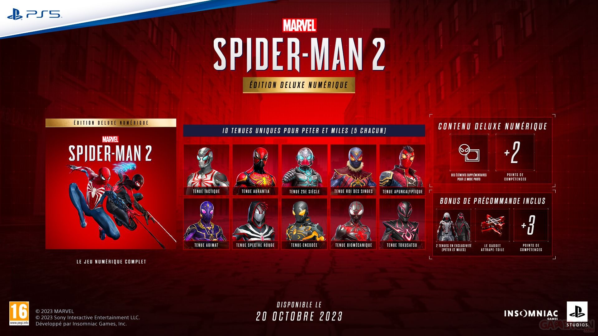 Marvel's Spider-Man 2 - Édition Deluxe numérique