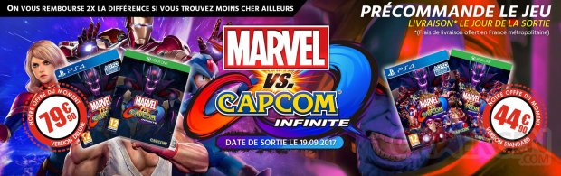 Marvel vs Capcom Infinite Août 2017