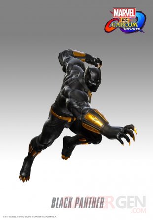 Marvel vs. Capcom Infinite Black Panther Artwork
