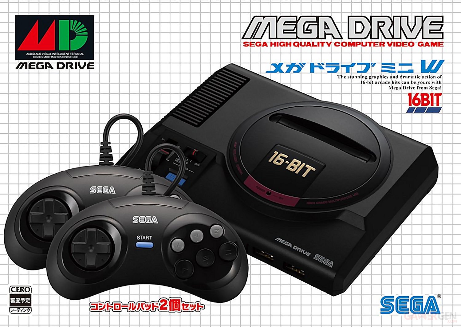 Mega Drive Mini : deux éditions annoncées, plusieurs jeux confirmés et