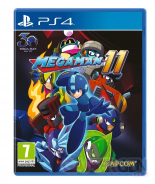 Mega Man 11 jaquette PS4 01 29 05 2018