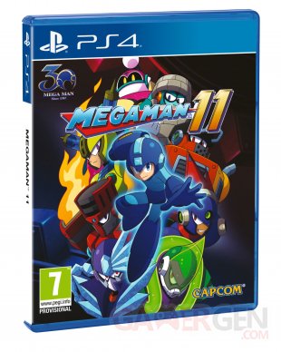 Mega Man 11 jaquette PS4 02 29 05 2018