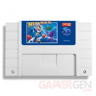 Mega Man X 30th Anniversary Classic Cartridge 07 01 05 2018