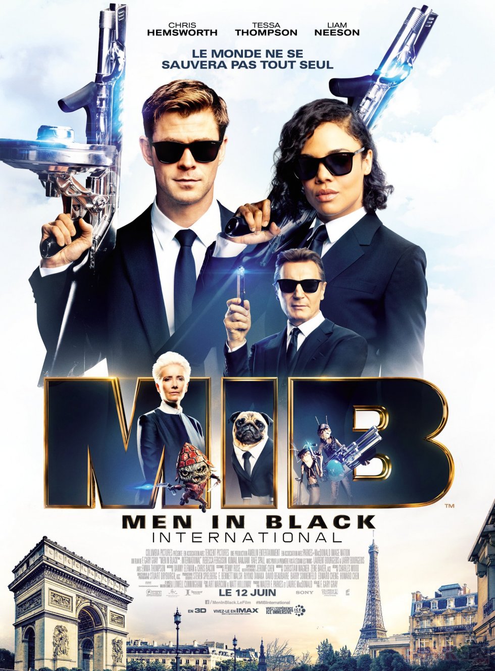 Men In Black International Poster Affiche