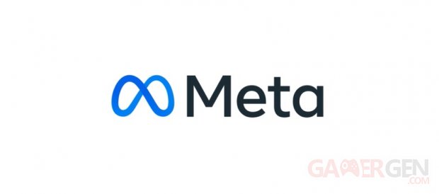 Meta Platforms Inc logo head banner