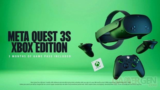 META QUEST 3S XBOX EDITION LIMITED EDITION