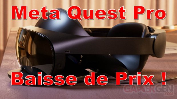 Meta Quest Pro   Baisse de prix