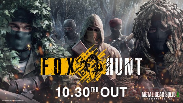 Metal Gear Solid Delta Snake Eater FOX HUNT Launch date