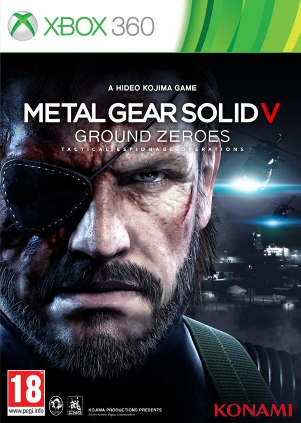 Metal Gear Solid V Ground Zeroes jaquette 2
