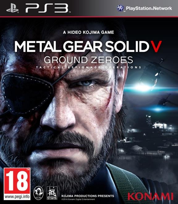 Metal Gear Solid V Ground Zeroes jaquette
