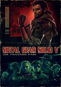 Metal Gear Solid V The Phantom Pain affiche cine?ma anne?es 80 6