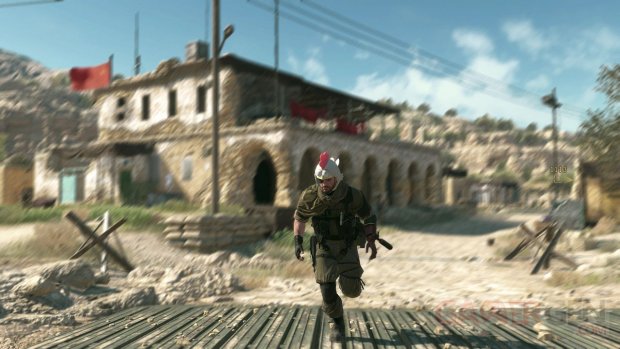 Metal Gear Solid V The Phantom Pain chapeau poulet images screenshots 1